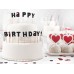 Okras za torto "happy birthday"