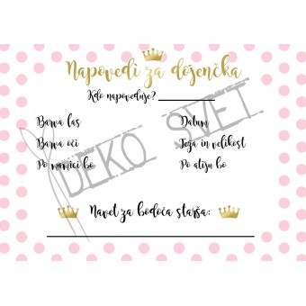 Kartice za baby shower